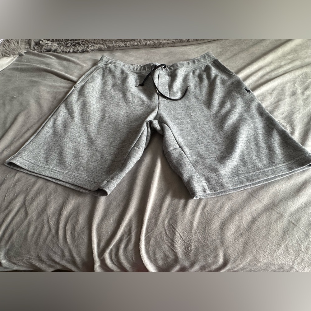 Ralph Lauren Men's Gray Active Drawstring Shorts
